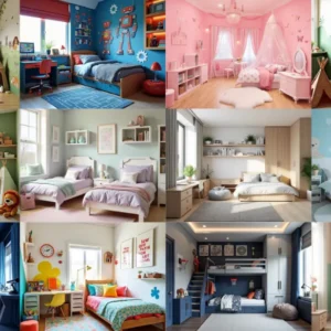 20 Prompt AI Gambar Desain Interior Kamar Anak