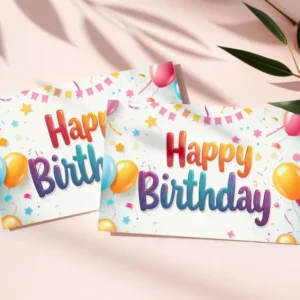 FREE Greeting Card Mockup for Elegant & Personalized Designs (PSD)
