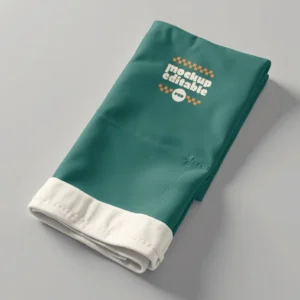 Elegant Napkin Mockup for Professional Branding PSD