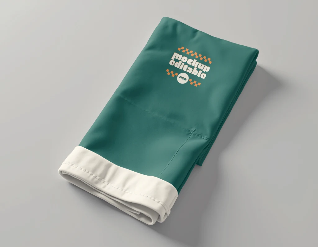 Elegant Napkin Mockup for Professional Branding PSD