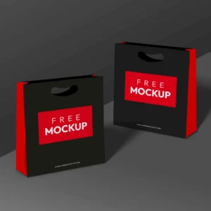 Premium Paper Bag Mockup for Retail & Branding (PSD)